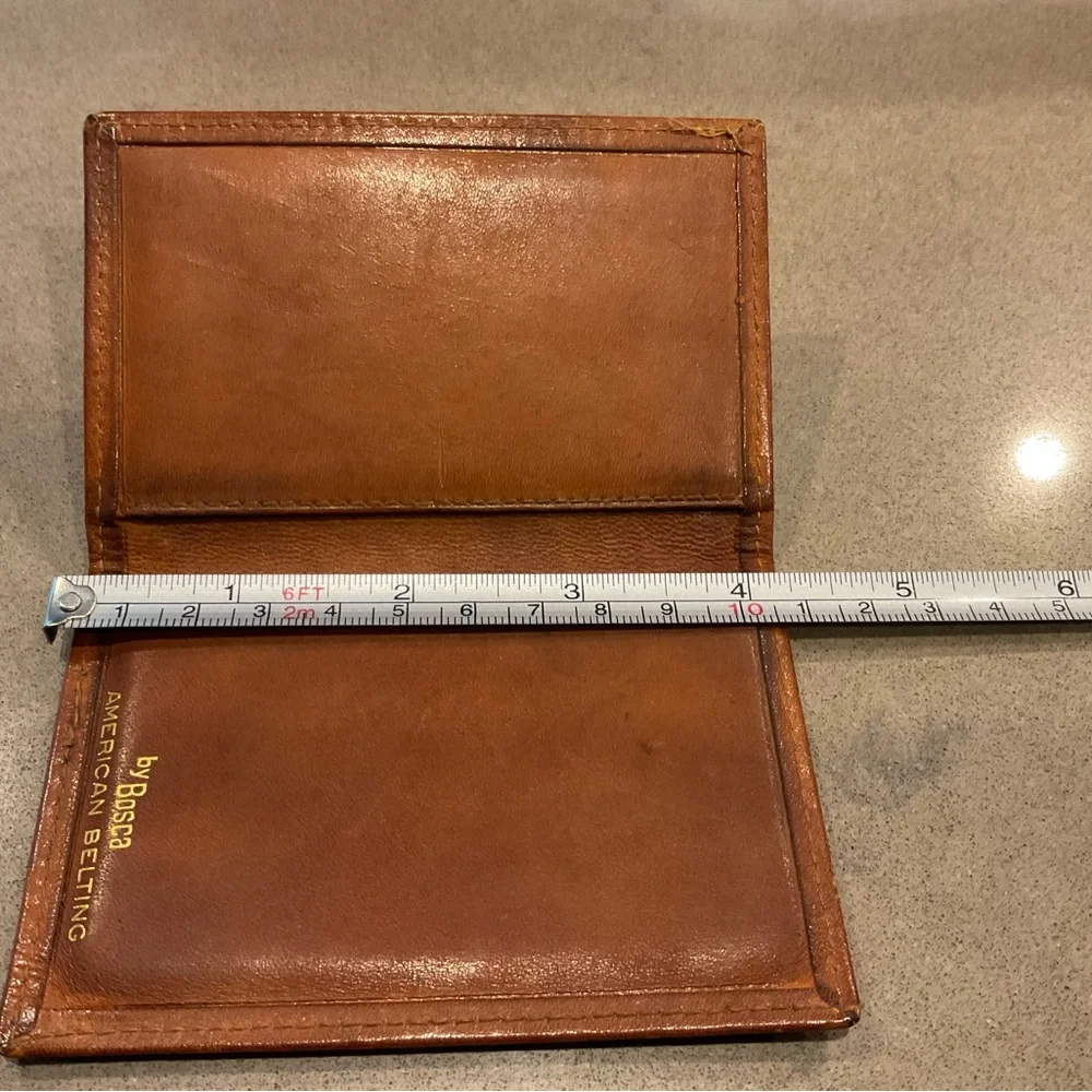 CARD CASE in American Belting Leather by Bosca